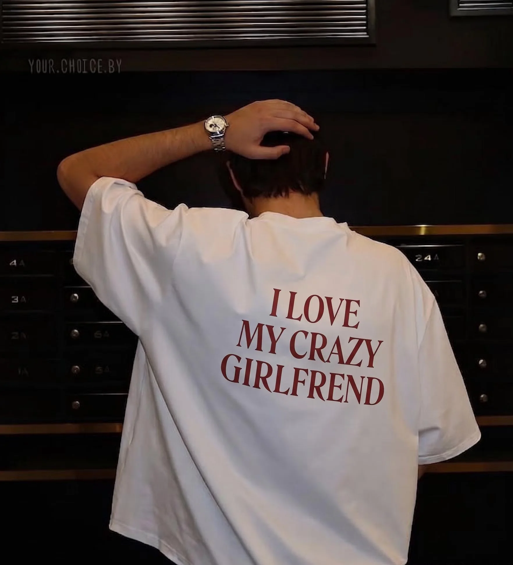 My Girlfriend Is Hotter Than You Cotton Shirt Fun Boyfriend Tops Gift for Valentines Aesthetic Tee Summer Streetwear Men Tshirt