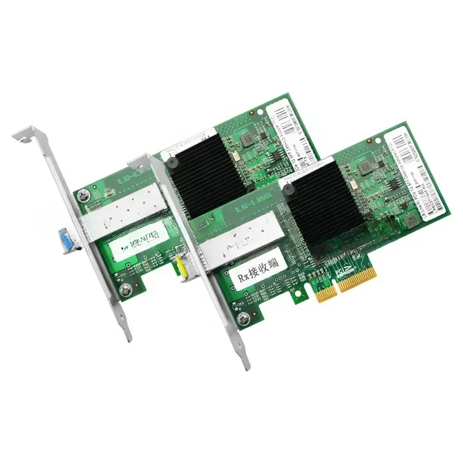 FOR LREC9710HF-TX/RX PCIe x4 Gigabit 1000Base-X Uni-directional SFP Fiber Optical Adapter For Gateway