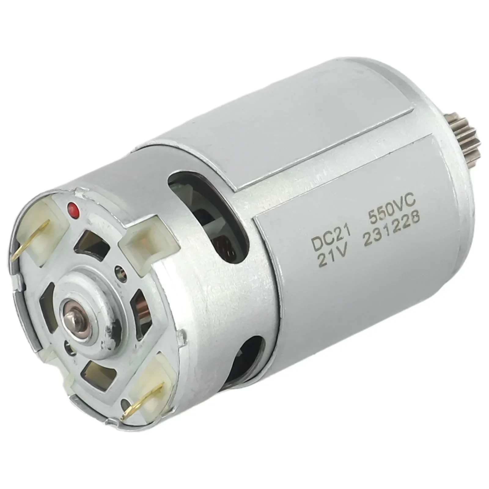 RS550 21V DC Motor With Two-Speed 12 Teeth And High Torque Gear Box For Dril