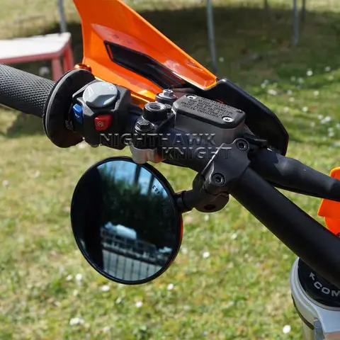 A pair For 390 Enduro R 690 SMCR KLX 230 250 300 Dirt Bike Side Rear View Mirror Motorcycle Universal 7/8“22MM Rearview Mirror