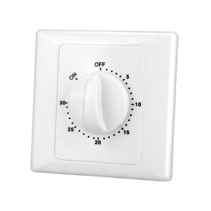 Digitale Timer Bediening Schakelaar Afdekplaat Countdown Timer Socket Eenvoudig Gebruik