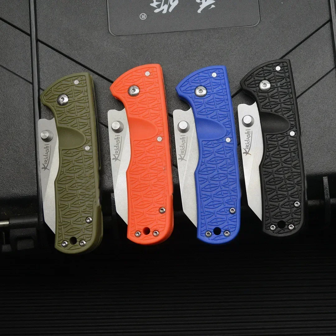 

kiridashi C203 Mini Pocket Folding Knife 5Cr13Mov Blade Nylon Glass Fibre Handle Tactical Hunting EDC Survival Tool Knives
