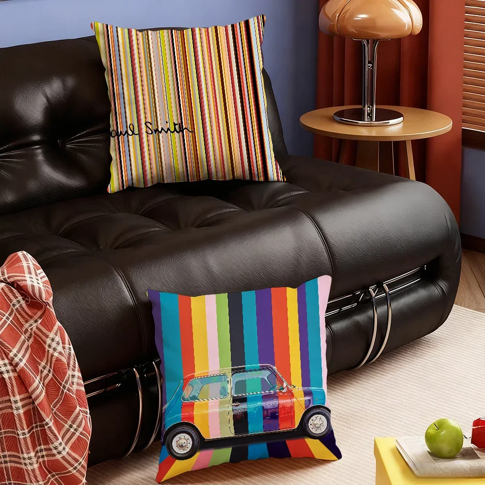 Brand P-Paul Fashion S-Smith-S cushion cover Soft Smooth Hidden Zipper Washable Decorative Couch Office Housewarming Gift