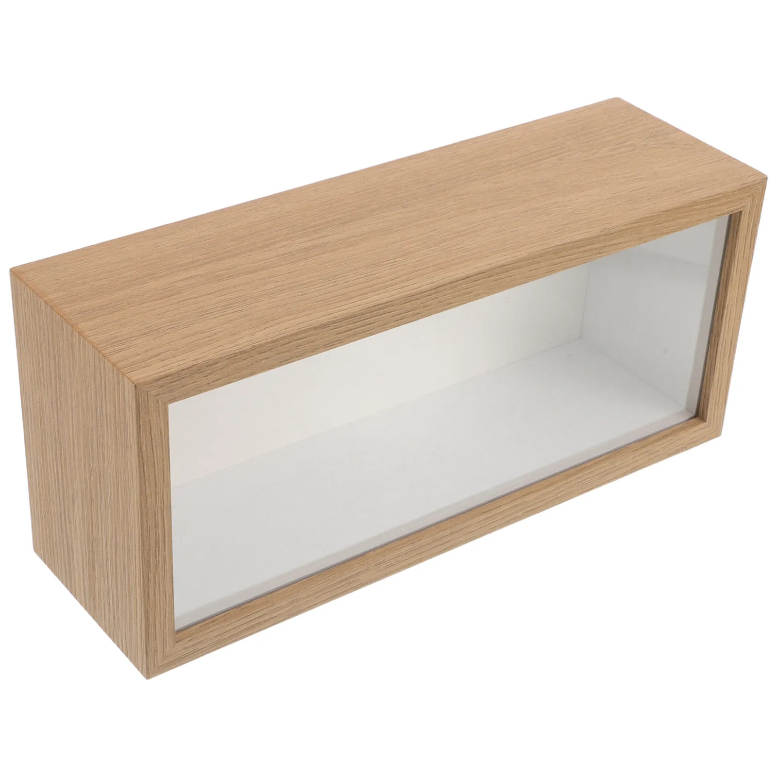 Wooden Shadow Box Frame For Photos Picture Display Fillable Shells Frame Dry Flower Display Case With Removable Acrylic Front