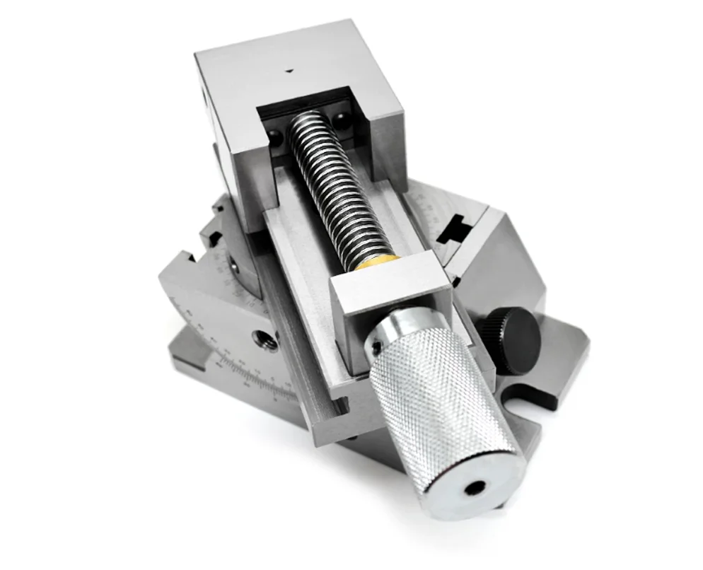 High Precision Sine Vise Adjustable Angle Sine Slope Screw Fixture Tool For CNC Milling Grinding Machine