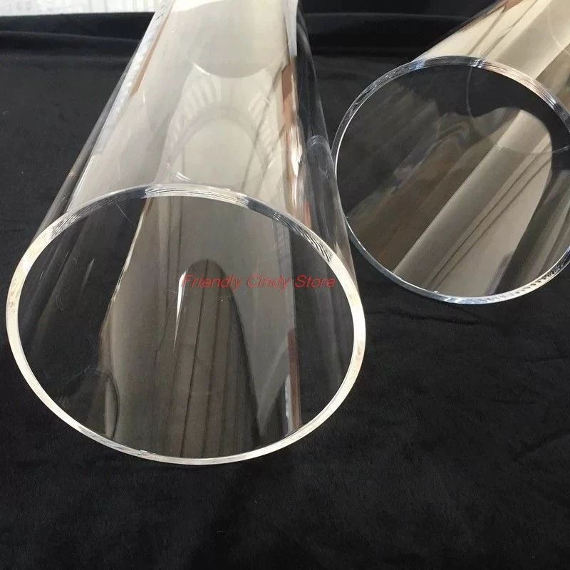 1pcs Stove Viewing quartz glass hood High temperature resistant 1200°C Round Fire stove Glass Wind Guard glass shield