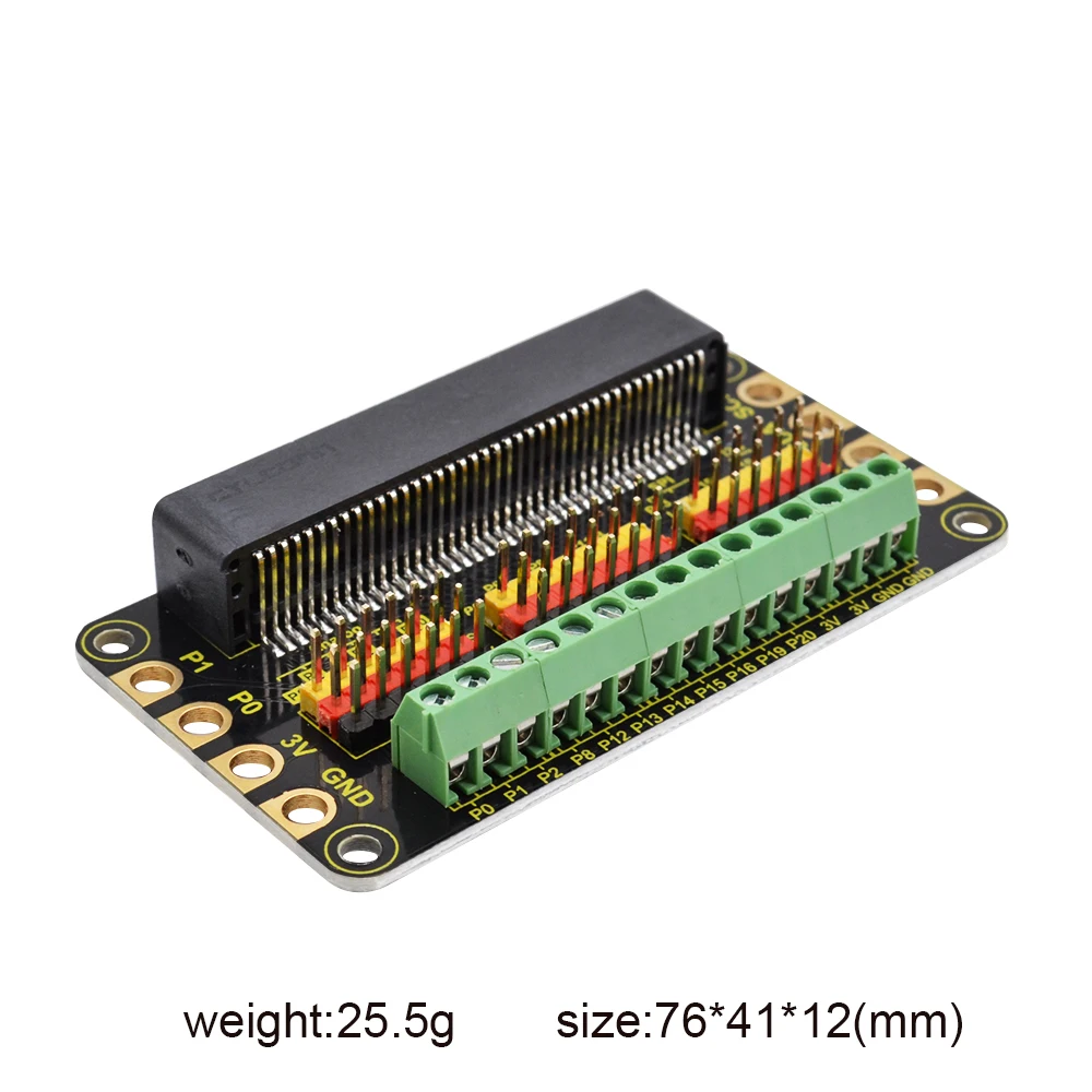 Keyestudio Microbit Terminal Blocks Shiled Sensor IO Shield   for Micro:bit V2 Board