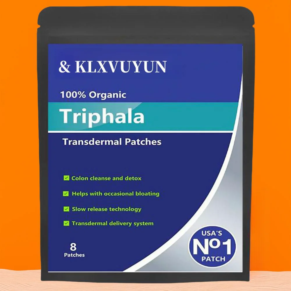 

100% Organic Triphala-5000mcg ( Strength) Colon Cleanse And Detox - Transdermal Patches. Patches Made In Usa. 8 Weeks Supply