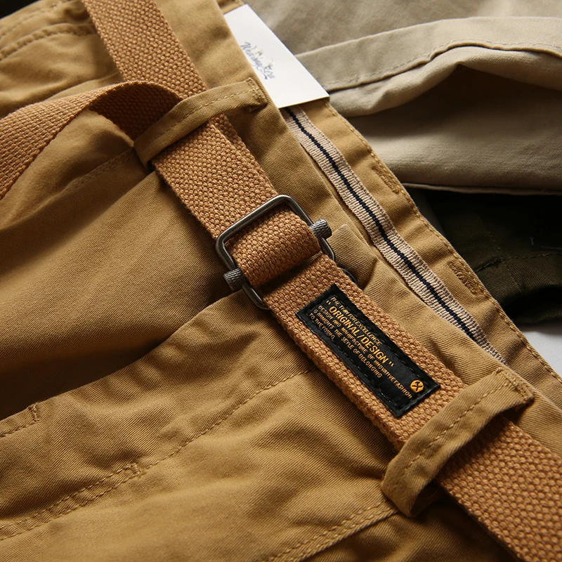 夏ウォッシュカジュアルショーツメンズ和風ヴィンテージ作業着ルーズストレート5分丈おしゃれ若々しい