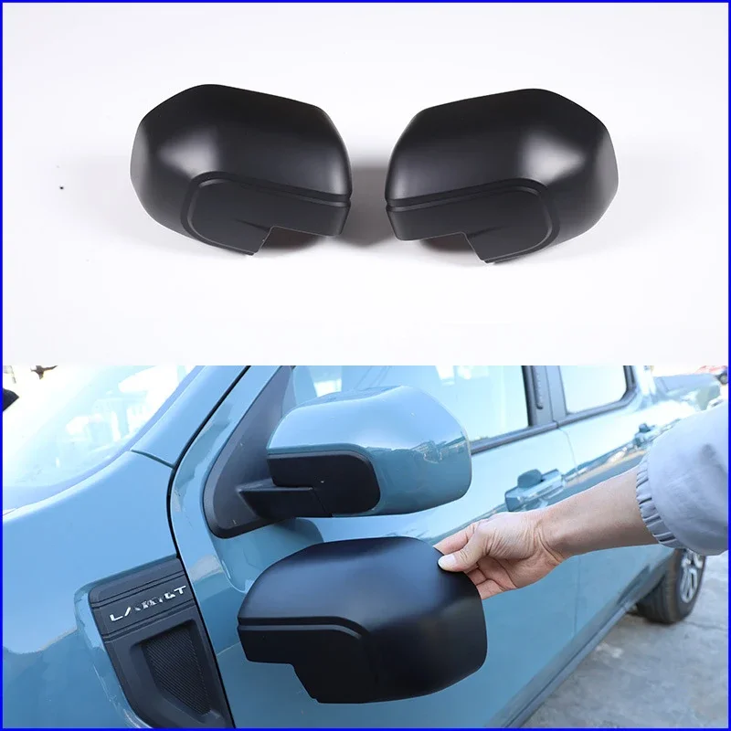 

Car Rearview Side Mirror Decorate Cover For Ford Maverick 2022 ABS Trim Sticker Car Exterior Accessories