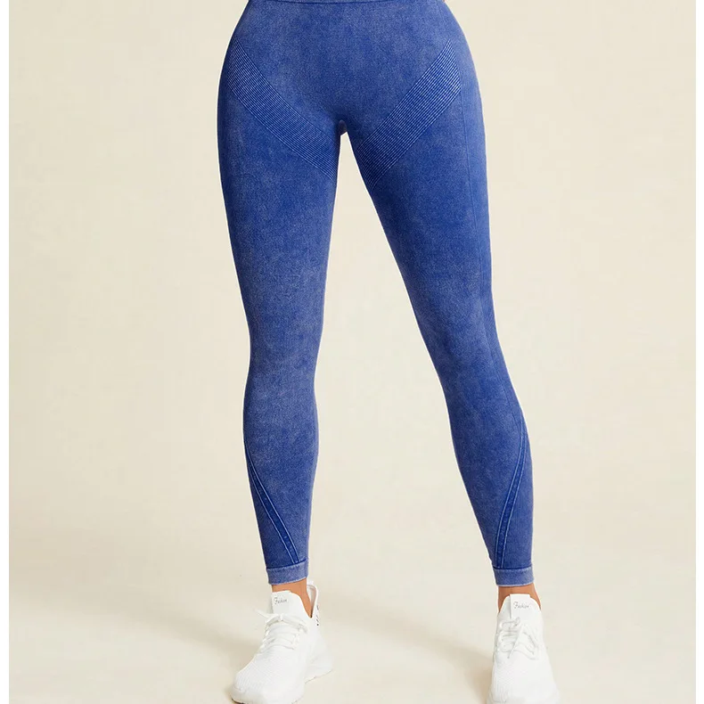 Nylon Schleifen Yoga Leggings Frauen Nahtlose Enge Hosen Hohe Elastische Sexy Hüfte Heben Leggings Workout Laufen Gym Hosen – Detail 3