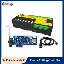 HOT WEIHONG CNC Plasma Cutting Control Card PM95A + Lambda5S 5 Axis PCI-E for CNC Plasma Cutter Machine Pulse+direction