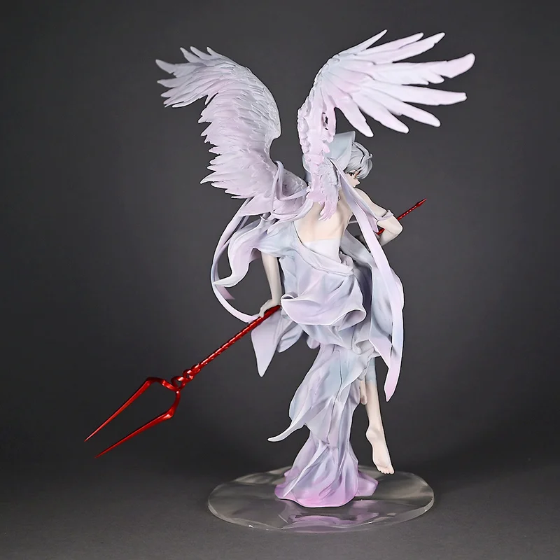 28Cm Gk Nagisa Kaworu Anime Figuren Fallen Angel Ornament Pvc Standbeeld Kinderen Verjaardagscadeau Trendy Speelgoed Model Pop Collectie