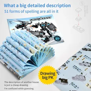 1000 + PCS Kantor Polisi Kota Markas Besar Mobil Blok Bangunan Truk SWAT Figure WW2 Batu Bata Militer Mainan untuk Anak-anak 8 truk semi lego penjualan terbaik - №