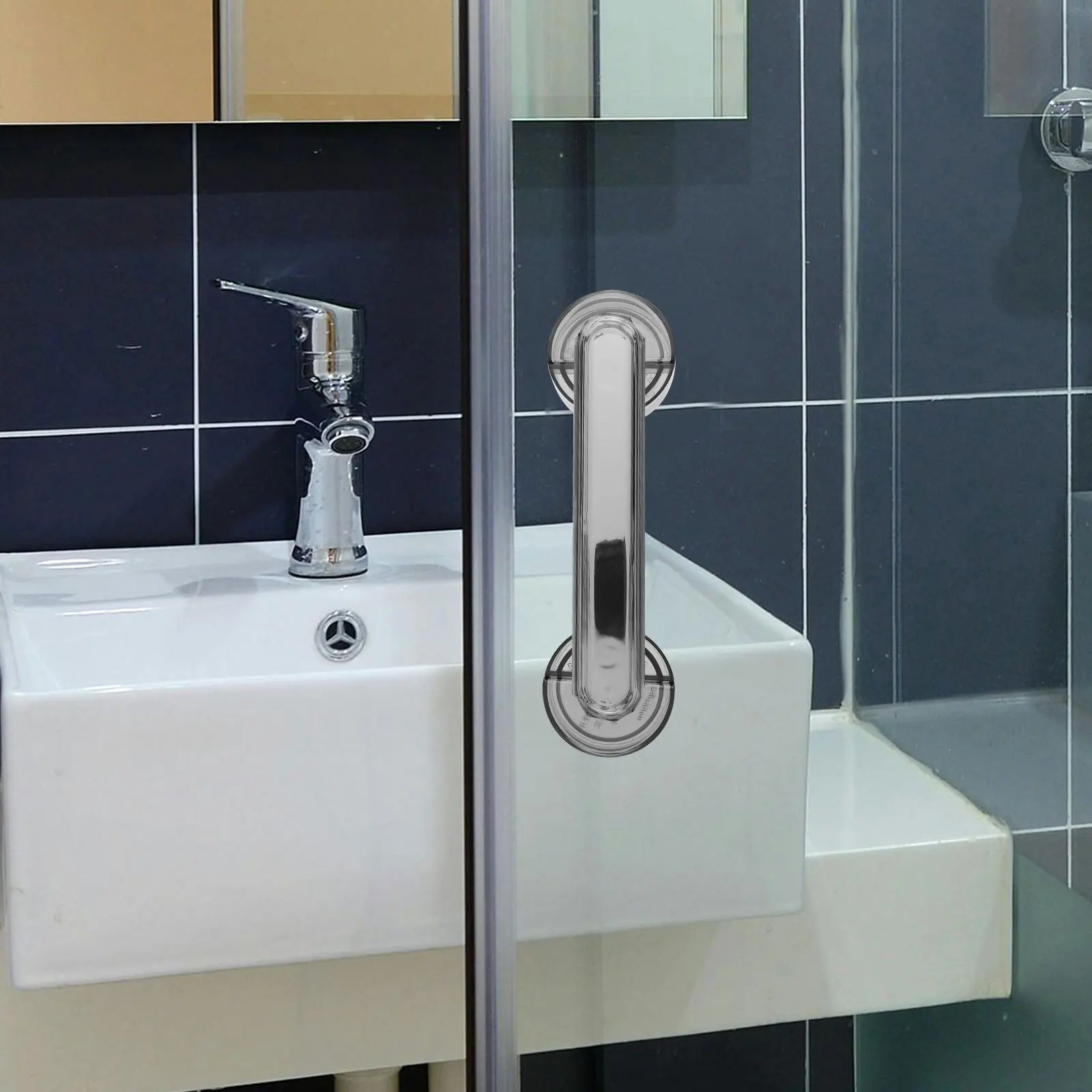 

Door Handle Handrail For Bathtub Shower Bathroom Safety Sturdy Grab Bar Replacement Handle For Elderly Non-Skid Use