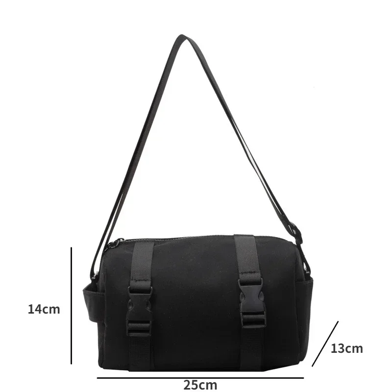 Large Capacity Satchel Nylon Dumpling Crossbody Bag New Multifunctional Casual Lightweight Sports Style Shoulder Bag