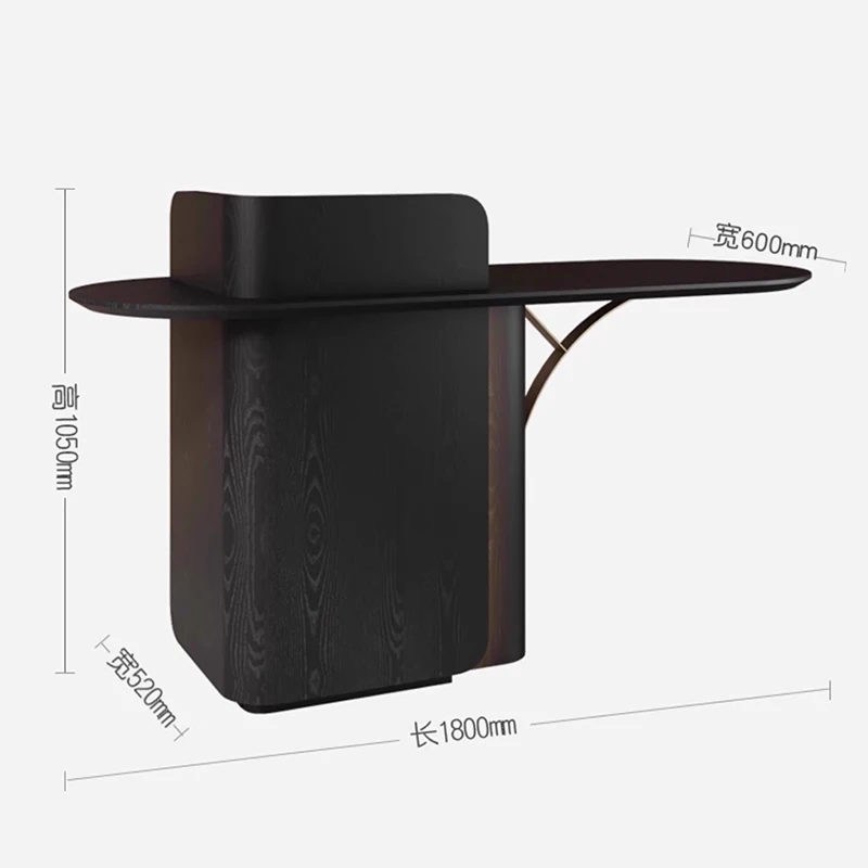 صالون تجميل مكاتب استقبال صغيرة فاخرة بسيطة صالون حديث منصة مشروبات الخروج متجر استقبال أثاث المكاتب Mostrador