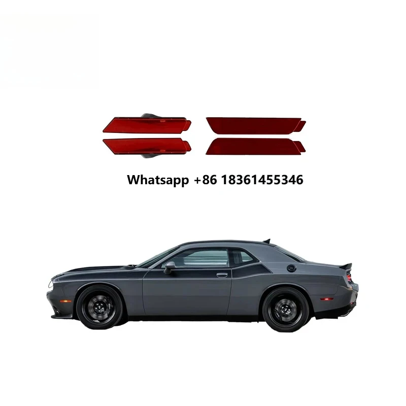 Sleek  Black Front And Rear Car Accessories Side Marker Challen 2008-2022