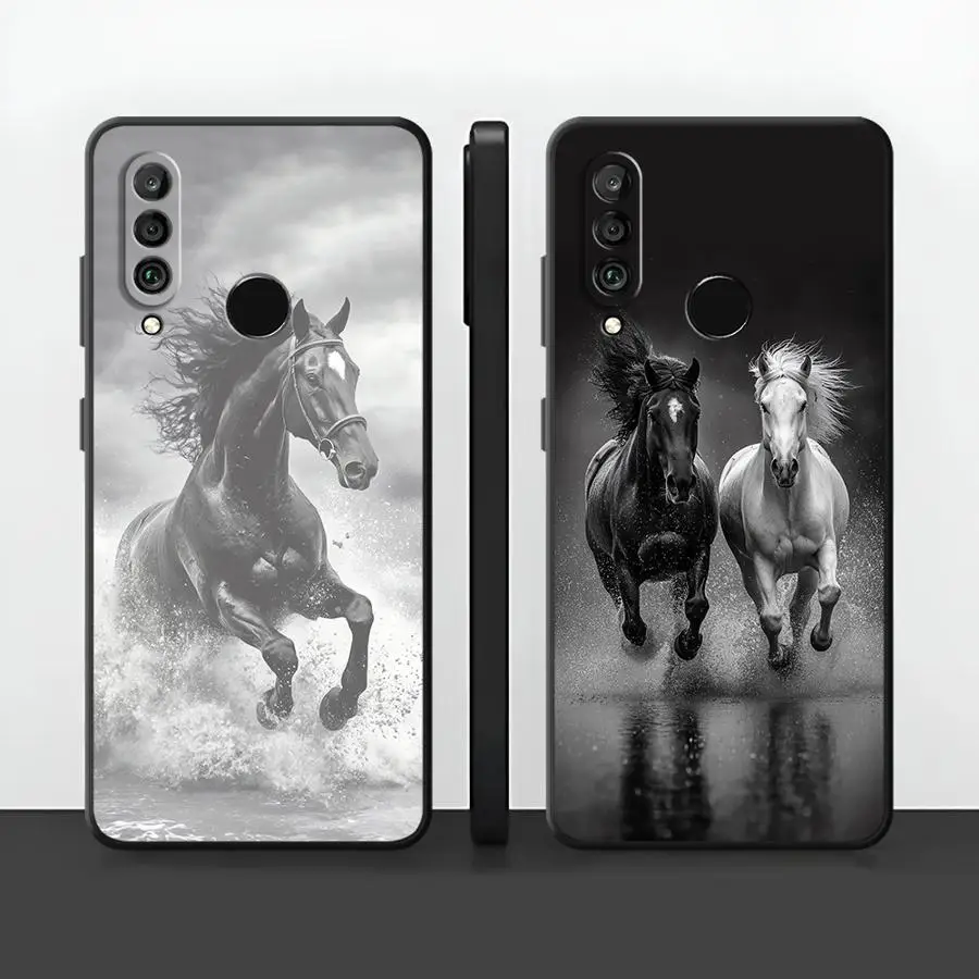 Funda Phone Cover Case for Huawei P20 P40 Lite P Smart 2019 P20 Lite 2018 P30 P20 Pro The Horse