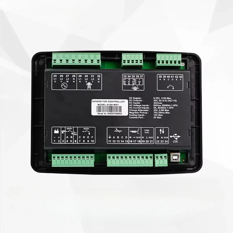 Generator Controller Panel Module AMF Automatic Power Supply Deep Sea DSE6120 LCD Deep Sea Controller DSE 6120