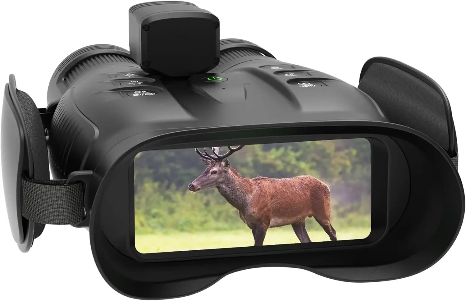 ai Find NV200 True 4K 35mm Night Vision Binoculars, Day/Night Vision Goggles with Rangefinder