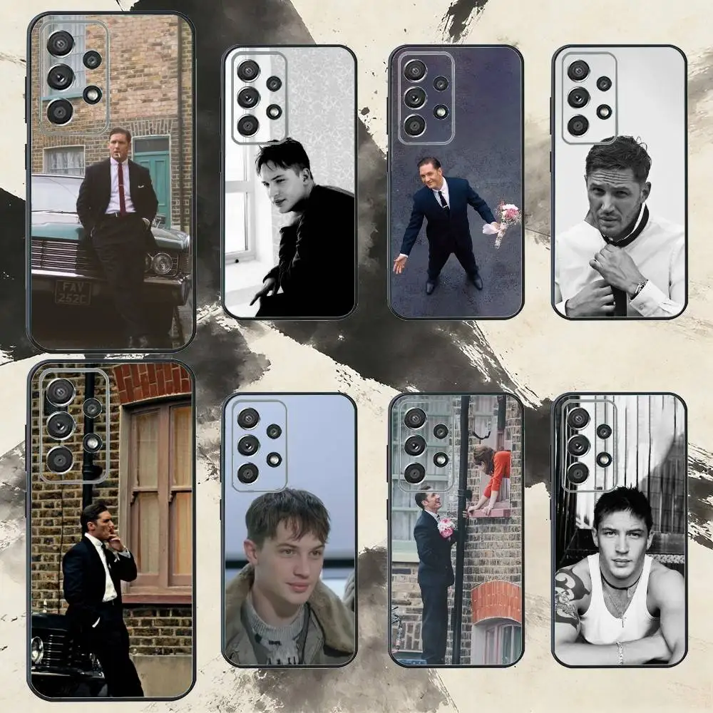 

Actors T-Tom H-Hardy Phone Case For Samsung S25,S24,S21,S22,S23,S30,Ultra,S20,Plus,Fe,Note,10,9,5G Black Cover