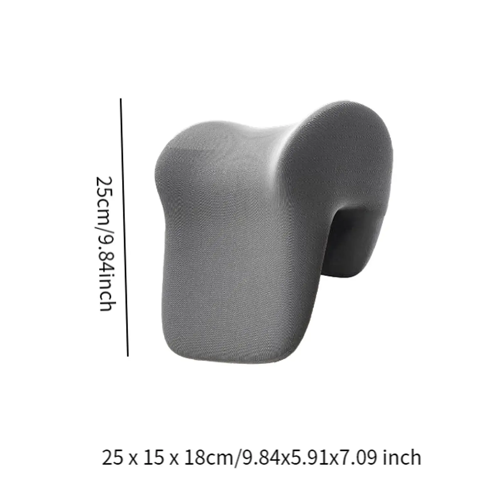 Portable Travel Napping Pillow Memory Foam Neck Support Cushion for Office Chair Car for seat Desk Lunch Break Adult