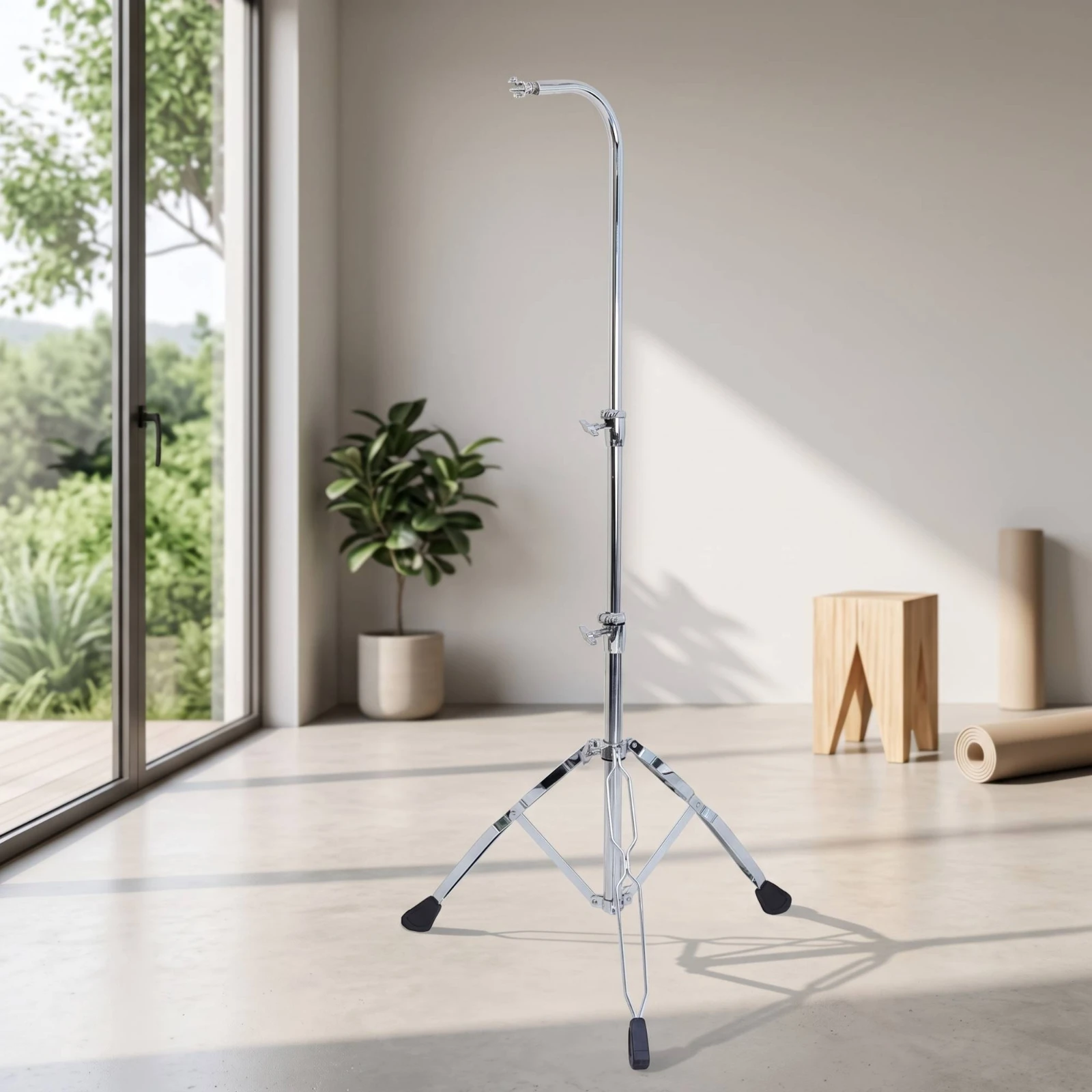Sound Tree Stand Sturdy Sound Tree Rack Chime Stand with Tripod Base Stable Easy to Assemble for Musicians, Meditation