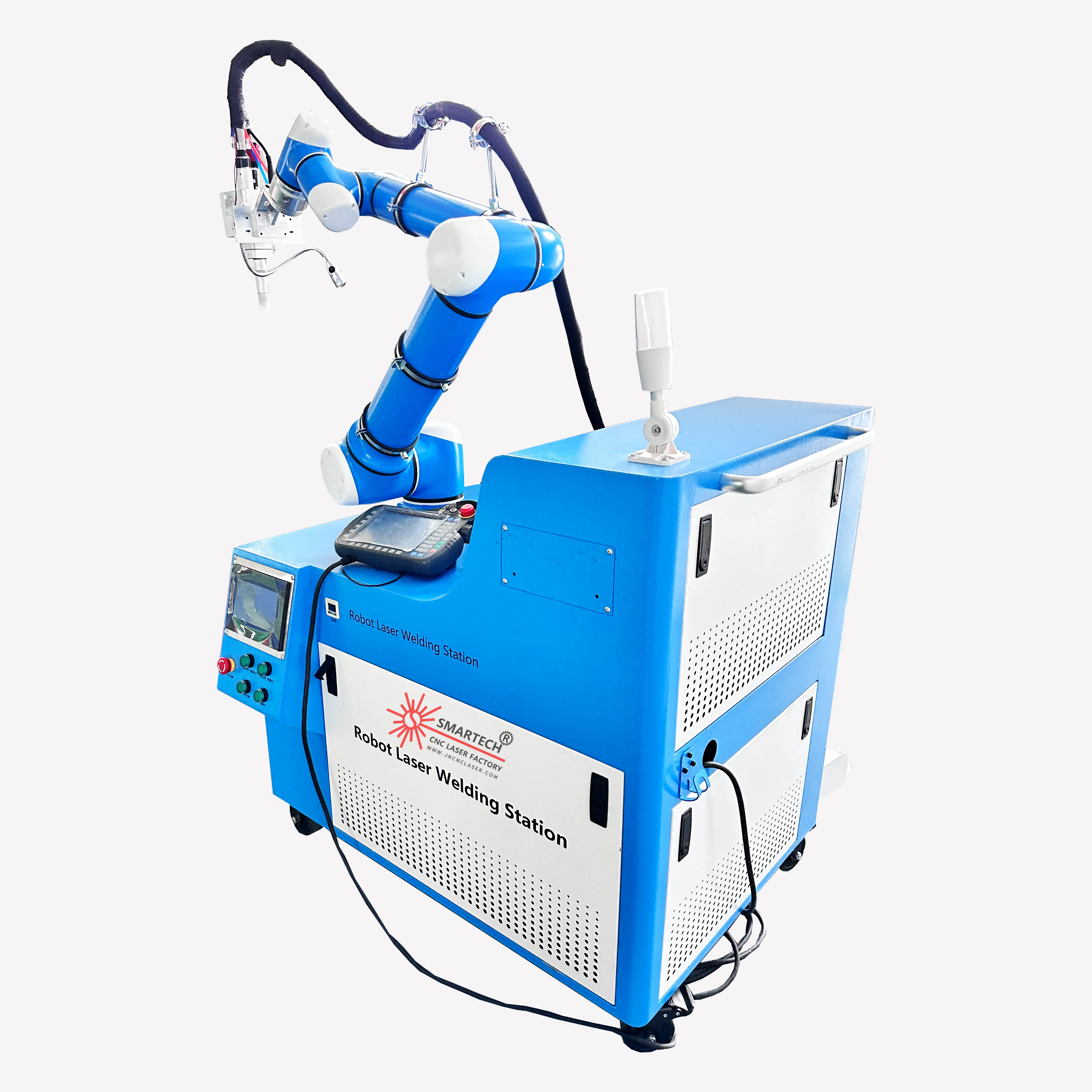High Efficiency Industrial Robot Arm Laser Welding Machine New Condition Laser for Industrial Work