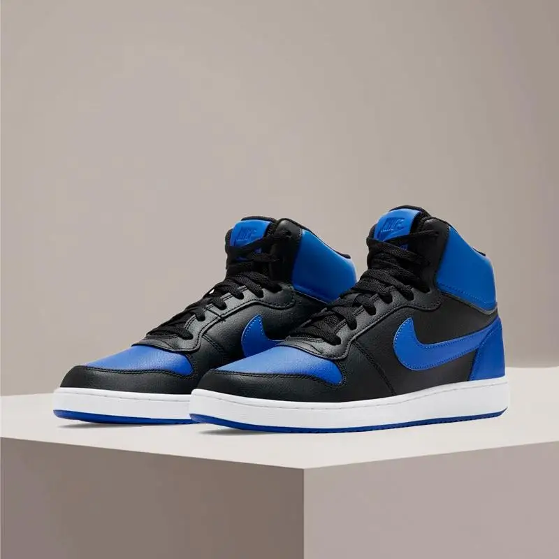 

Классические низкие кеды Nike Ebernon с амортизацией, нескользящей подошвой и прочным покрытием для повседневной носки, унисекс, для скейтбординга AQ1773-001