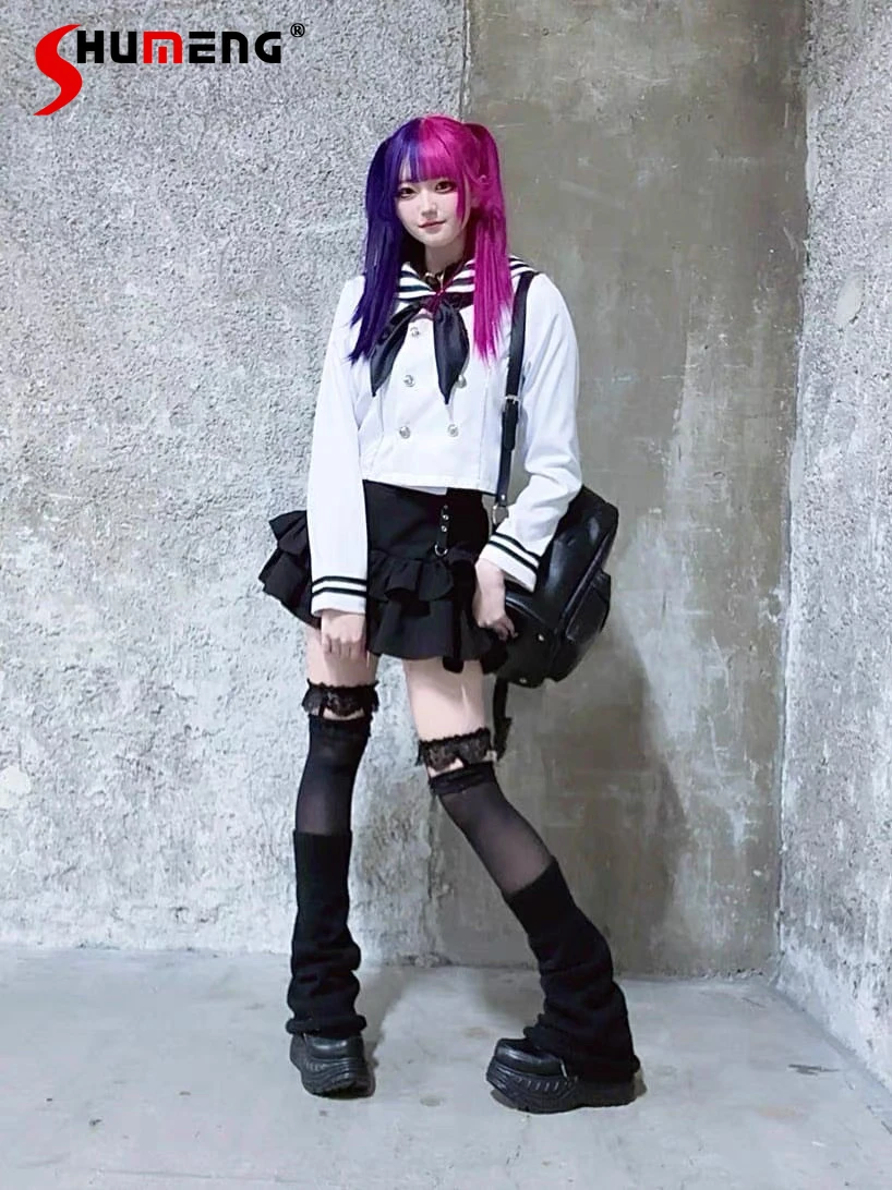 

Gothic Dark Gothic Cake Skirt Spring Autumn New 2025 Girl's Women JK Sweet Cool Subculture Y2K Mini Skirt Elastic Waist Skirts