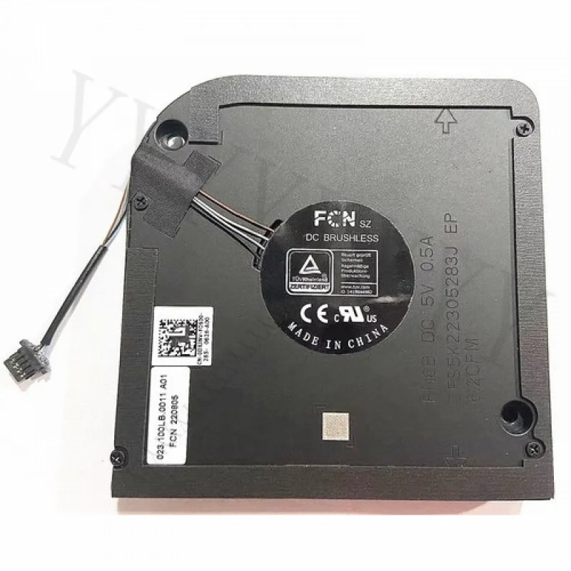 

Y+0DXJNV New CPU Cooling Fan DC5V For Dell Latitud 5520 E5520 Precision 3560 M3560