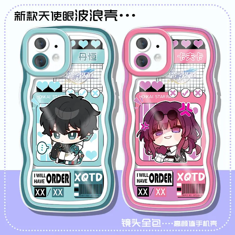 Honkai: Star Rail Phone Case Anime for IPhone 11 12 13 14 Pro Max X XS Max XR Protection Cover Silicone Phone Casees March 7th