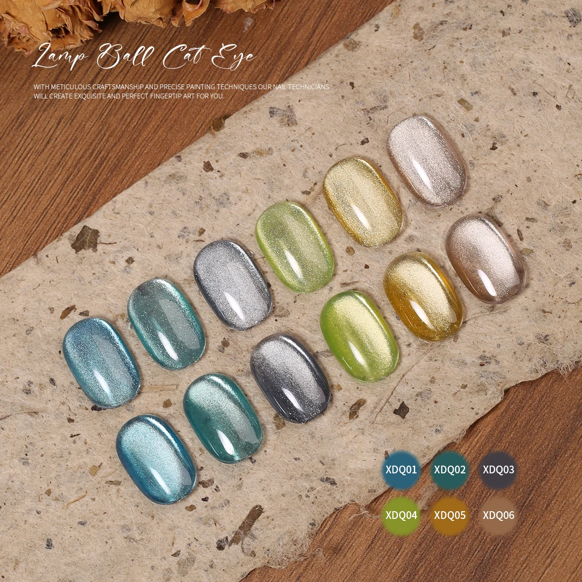 Mocmaki White Moonlight Nail Cat's Eye Gel Magnetic Satin Gel Polish 9-Colors Soak Off Glitter Phototherapy Manicure Varnish - view 5
