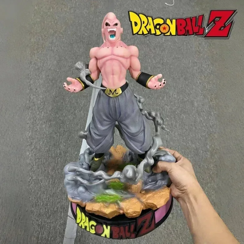 New Arrival 45cm Dragon Ball Majin Buu Junsui Anime Figures Gk Figurine Model Statue Pvc Toys Ornament Desktop Toy Birthday Gift