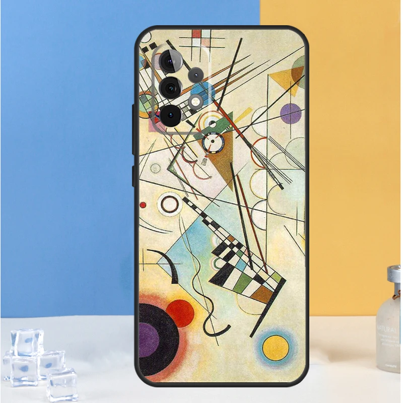 Wassily Kandinsky Abstract Artistic Case For Samsung Galaxy A54 A34 A14 A12 A13 A22 A23 A32 A33 A52 A53 A73 A51 A71 Coque