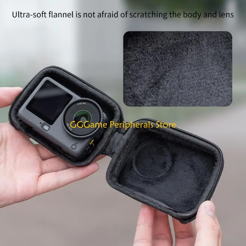 U55B Precise Fit Lightweight Carrying Case For Action 6 Cameras Box Bag Travel Friendly