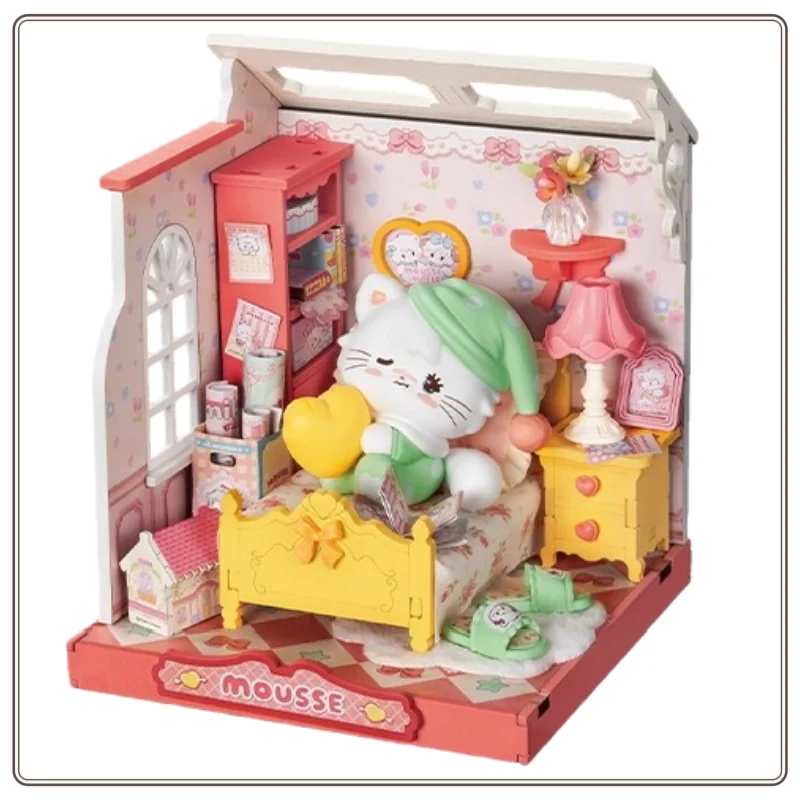 Originele Rolife DIY Hut Mikko Kawaii Home Handgemaakte Assemblagemodel Miniatuur Bouwstenen Desktop Decoratie Festival Gift