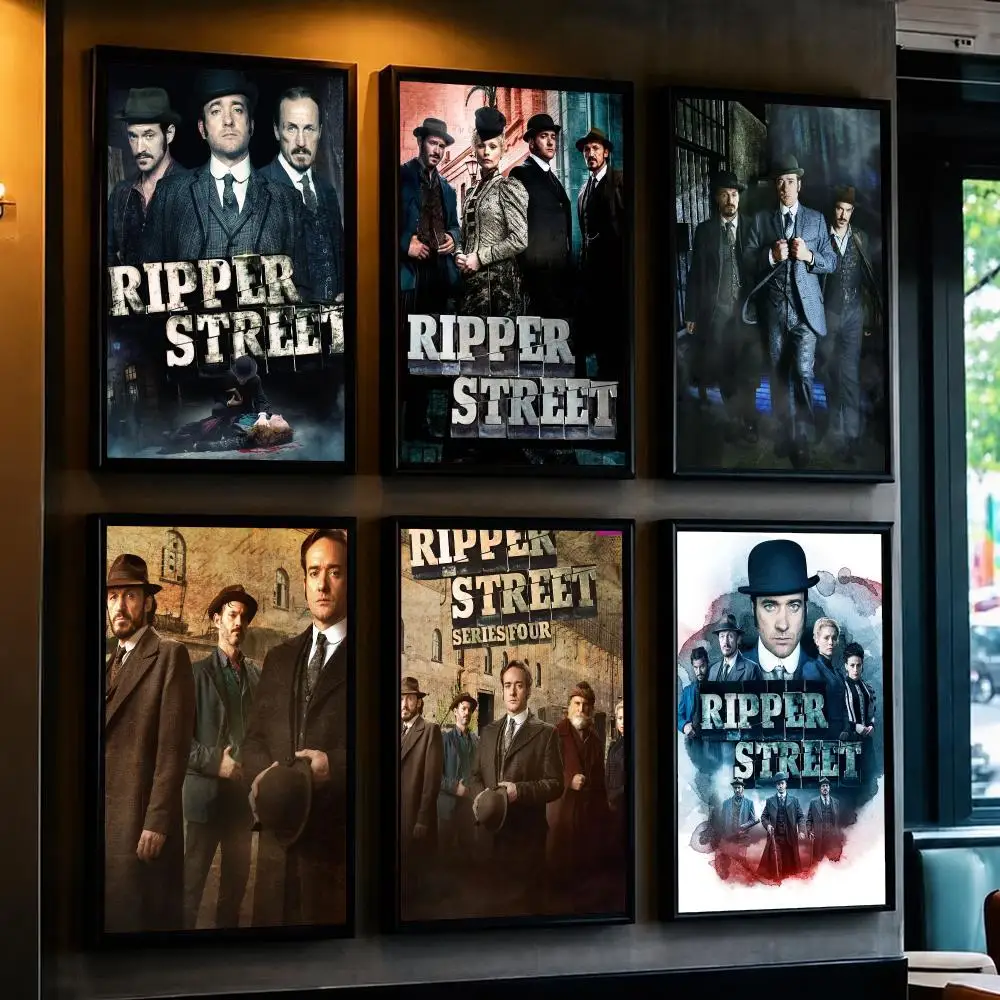 tv series R-Ripper Street-T Poster Removable Wall Sticker for Home Cafe Bar Office Interior Decor