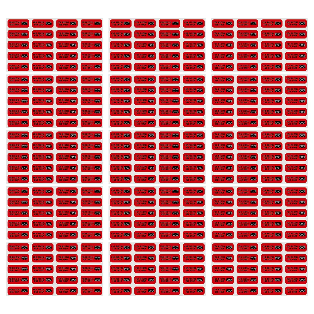 

Funny Rectal Use Only Waterproof Label Decals Party Decoration For Halloween Birthday Computer Water Bottle Scrapbook Diy