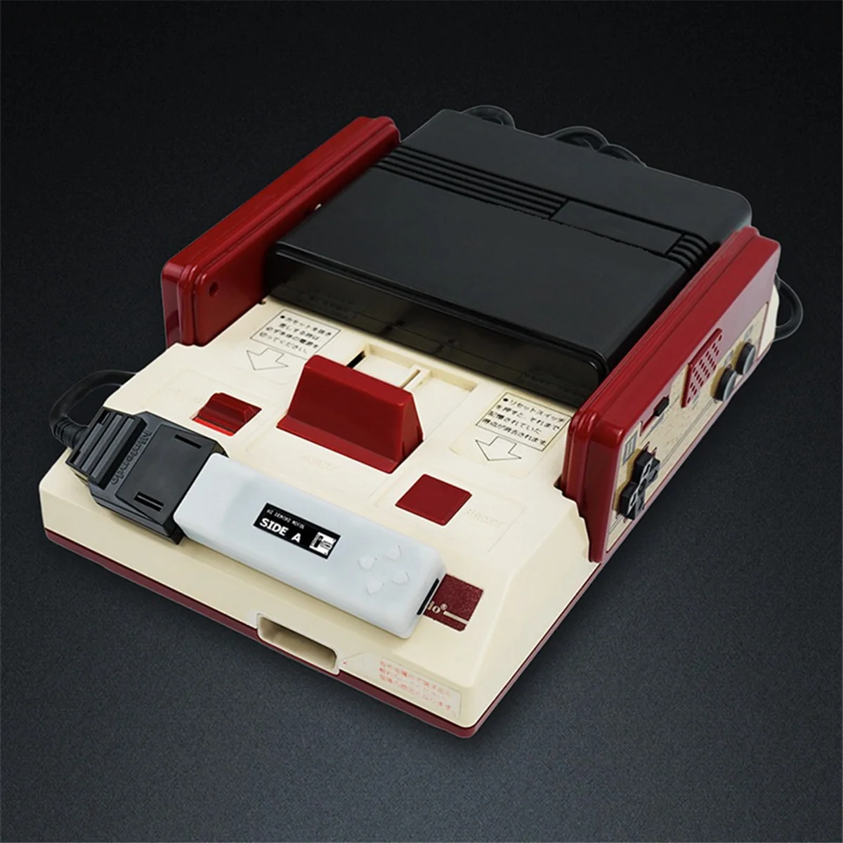 Untuk FDSkey Disk sistem Emulator Drive + kartu memori dengan Display OLED untuk AV FC Famicom konsol hitam