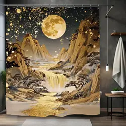 The Garden of Earthly Delights Shower Curtain for Bathroom Art Bath Curtain By Hieronymus Bosch Polyester Fabric Shower Curtain