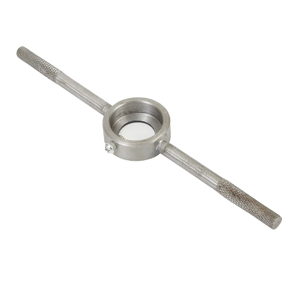 25 38 30mm ID Round Die Stock Handle Wrench For Round Die Adjustable Die Holder Dies Threading Tools M7-M16 Hand Tapping Kit