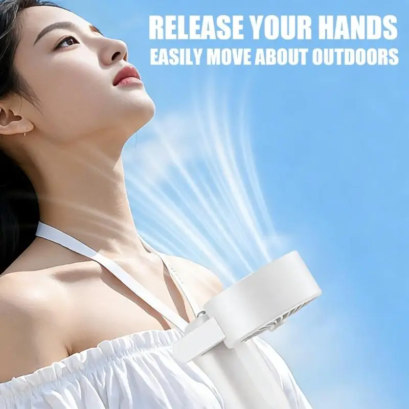 Portable Fan With Energy Efficient 4000mAh Battery with Torch Function For Night Use Hanging Fan