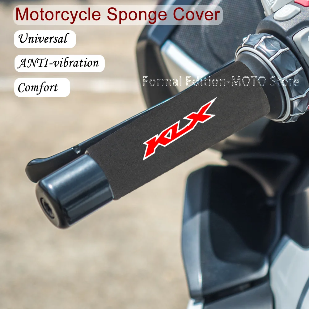 

For Kawasaki KLX230 KLX150 KLX300 klx125/110 KLX250S 2023 Motorcycle Grip Cover Shockproof Non-Slip Handlebar Grip Sponge Cover