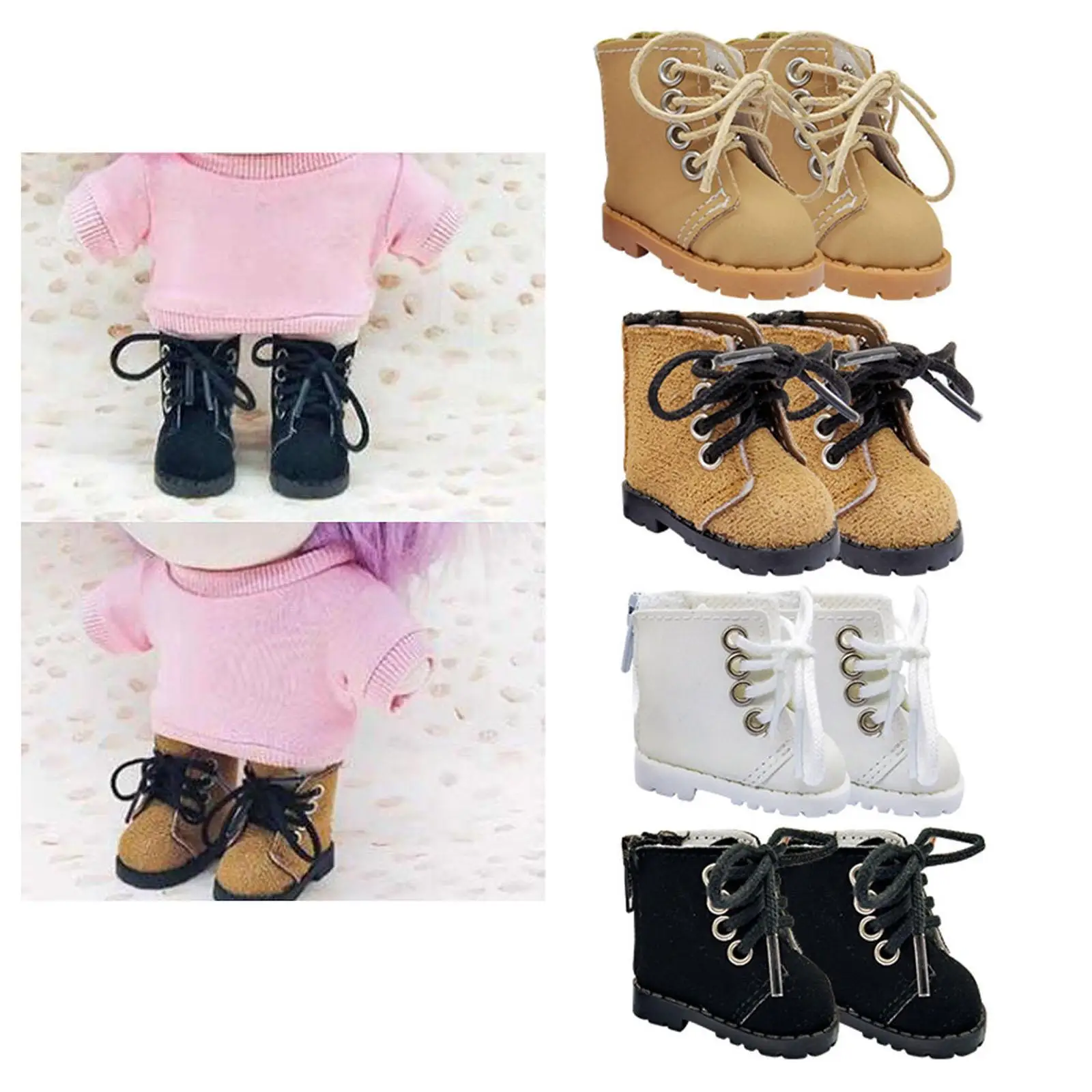 

1/6 Scale Doll Shoes Decoration Accs for 20cm Ball Jointed Dolls Dress up