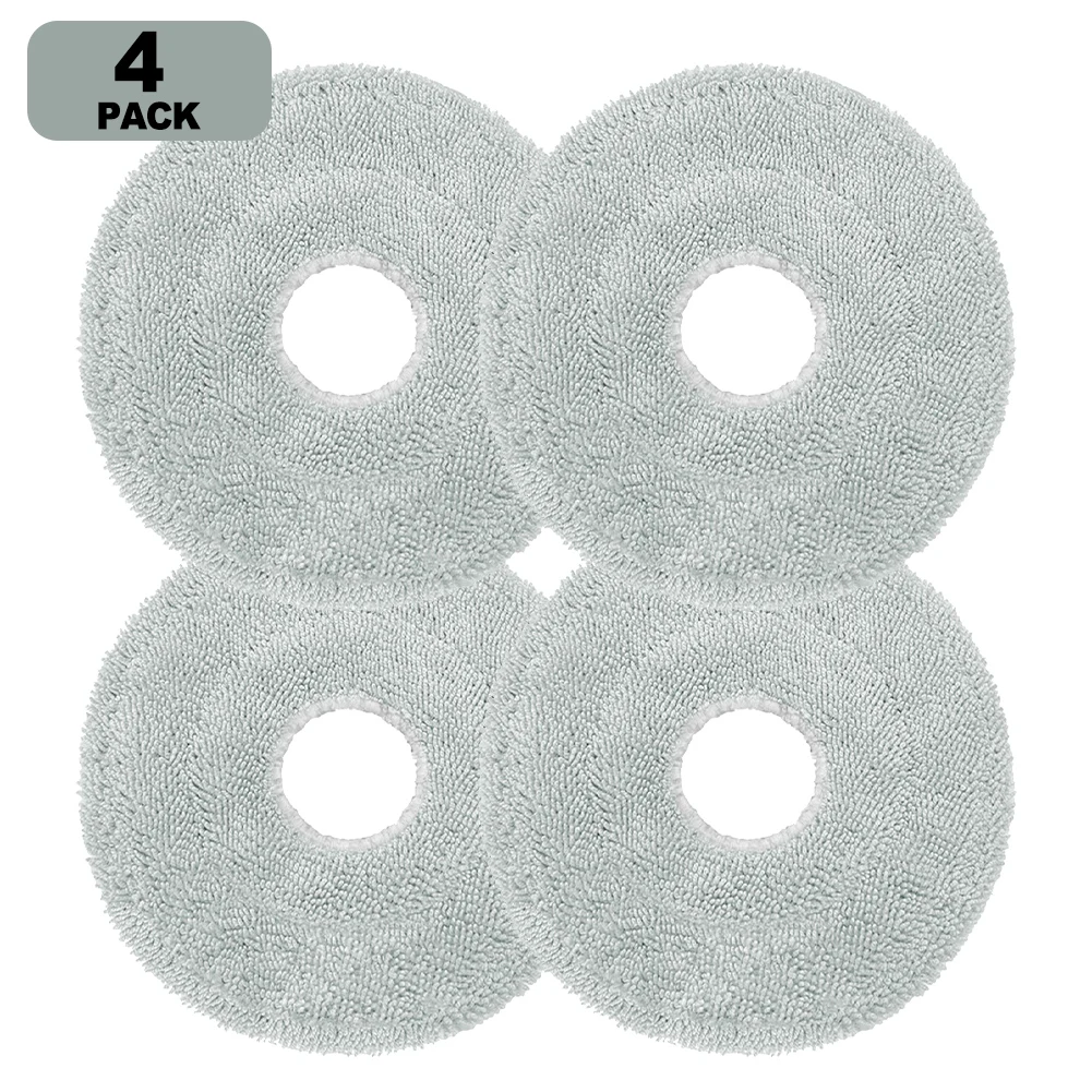 4/10個入り掃除機モップクロスキット、Mijia M40 / D110CN / M40S / OV31CNロボット掃除機交換部品対応