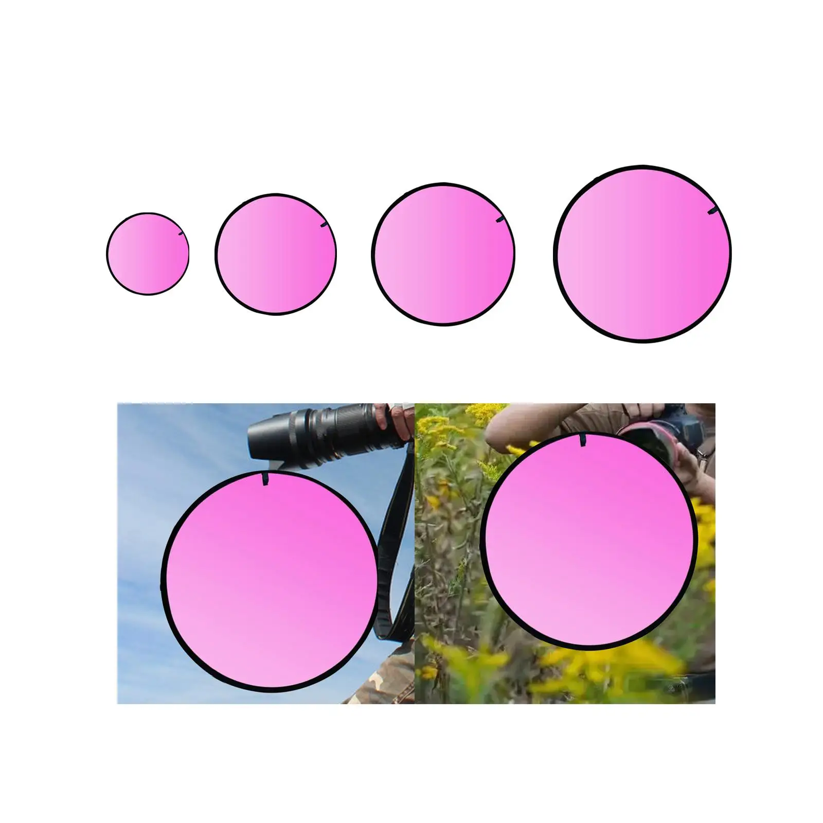 

Reflector Photography Portable Light Reflector Diffuser for Photo Studio