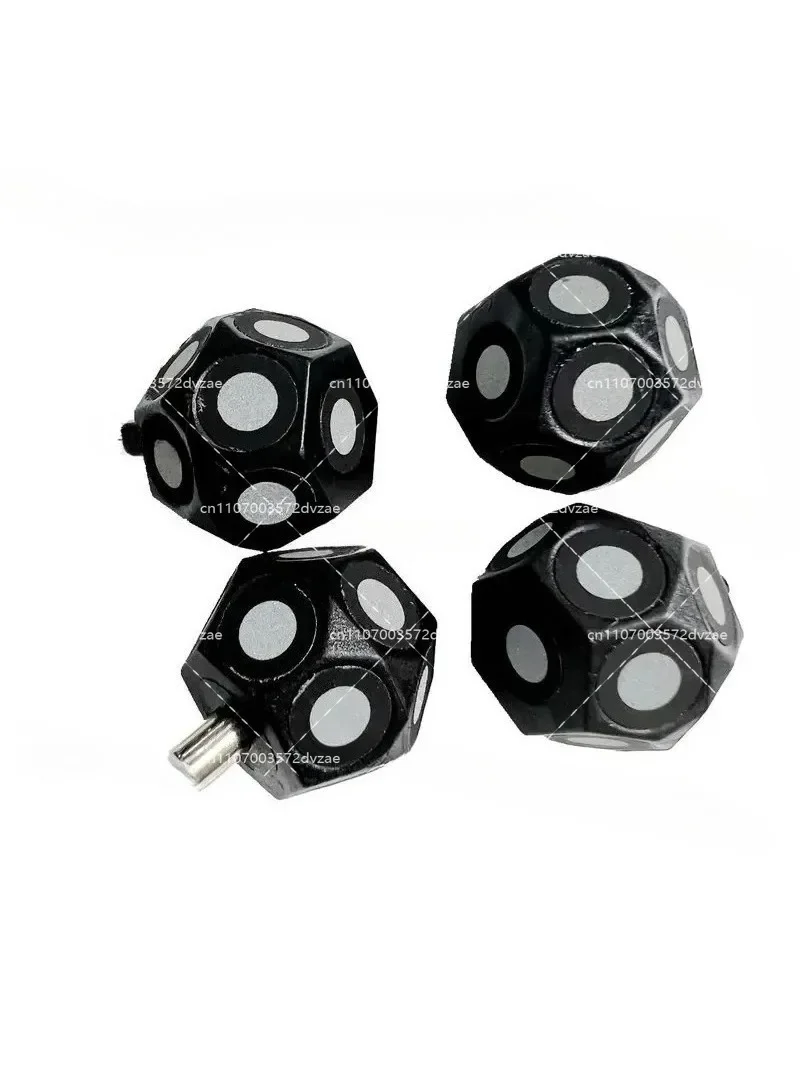 10PCS High Reflective Magnetic Ball Markers 6mm Inner 10mm Outer Diameter Handheld Laser 3D Scanner with 11 Points for Golf