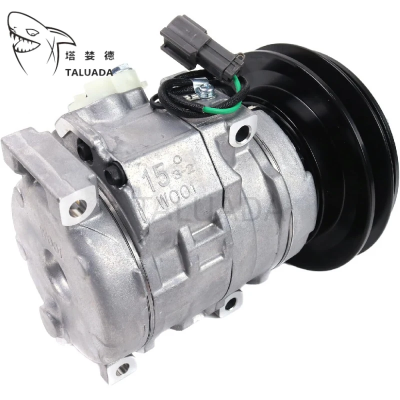 4431081 Air Conditioning Compressor For 120C 160CLC 450CLC 600CLC 450DLC 650DLC 850DLC Excavator 1 Year Warranty